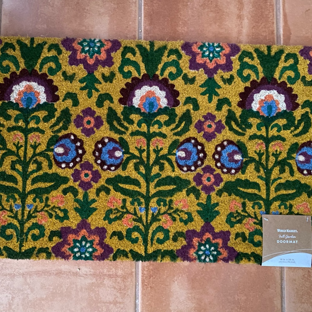 World Market doormat - sold out online. New with tags.